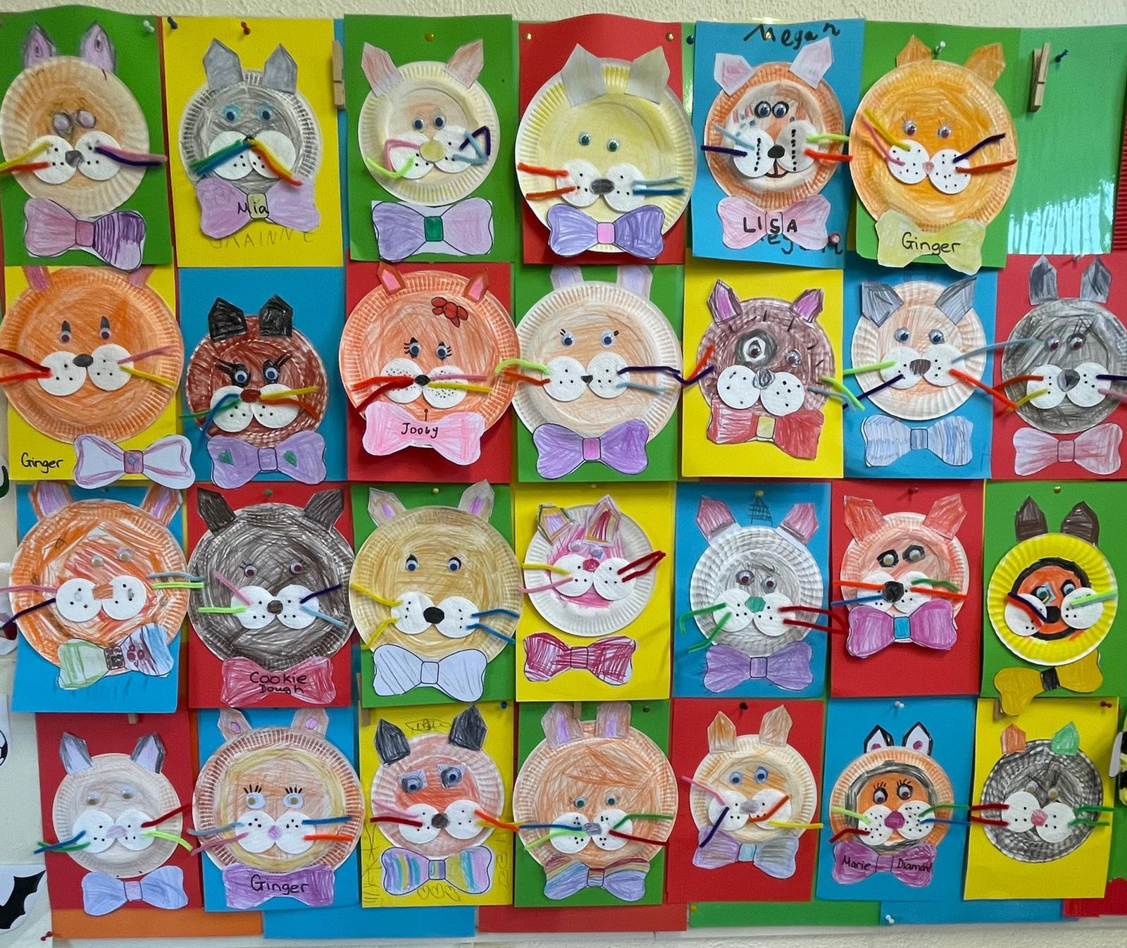 Beautiful Art from the Infant Classroom