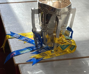 Liam McCarthy Cup visit.